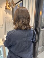 ロカ 表参道(loka)&nbsp;ニュアンスパーマ/グレージュ[表参道/ブリーチ/ハイライト]Mai