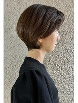 ハートボックス 四谷店(Heart box) 20代30代40代ショートボブスタイル