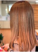 20代30代40代髪質改善ナチュラルボブ艶感ピンクアッシュ