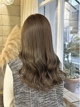 ハナタバ(hanataba) ＊ブリーチなしで透明感ベージュ＊