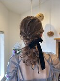 ローポニーアレンジ