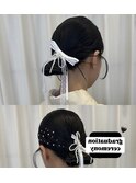 卒業式袴ヘアセット