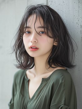 ブレンド ロシェル 元住吉店(Blend Roshelle)の写真/髪質やクセを活かしたカットでベースを整え伸びてきても崩れない◎イメチェンは是非≪Blend Roshelle≫で♪