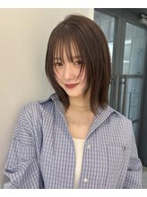 アンアミ シブヤ(Un ami shibuya) 【Un ami】フェイスレイヤー/ぱつっとボブ/レイヤーボブ