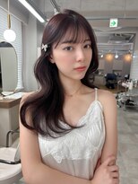 ボタン ハカタ(VOTAN hakata)&nbsp;ラベンダーカラー/ラベンダーブラウン/秋ヘア/レイヤーカット