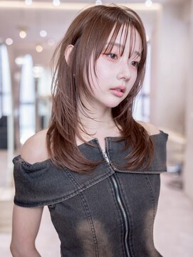 ハバナ 新宿(HAVANA) レイヤーカット/髪質改善トリートメント/小顔/オリーブグレー