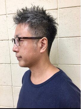 大人メンズヘア/刈り上げショート