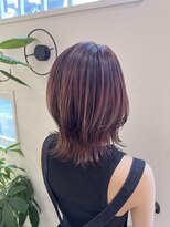 ラヴィズム 名駅店(LUVISM)&nbsp;切りっぱなし/ブリーチカラー/ピンクラベンダー/草野ゆずき