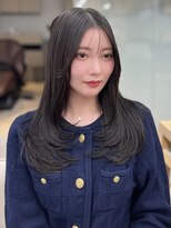 ソラ 広尾店(SORA)&nbsp;ロングヘア/内巻き/顔周りカット