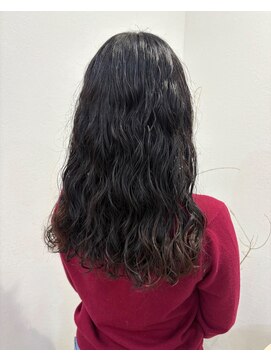 エフ ヘアーアンドリラクゼーション(F. hair & relaxation) ゆるナチュラルスパイラルロングパーマ