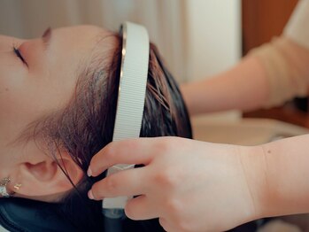 リュープリエ 笹塚(Lieu plie)の写真/頭皮ケア習慣始めませんか？極上アロマ使用☆カット+炭酸ツヤカラー+炭酸頭浸浴SPA￥9980＊[笹塚]