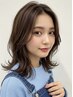 【人気#1】30日後の色落ちまで愛せる髪に…カット+透明感ケアカラー+サラ艶Tr