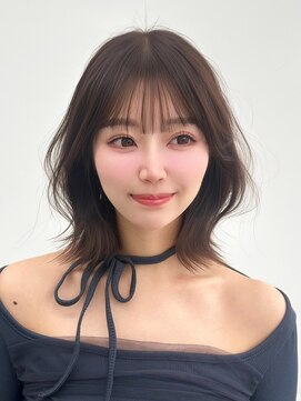 アマトウキョウ アユンチェ(AMA TOKYO×AYUNCHE) 艶めく韓国レイヤーボブ