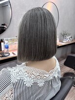 レガロヘアアトリエ(REGALO hair atelier)&nbsp;前下がりボブ/縮毛矯正