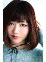 ディシェーレローブ(die Schere Lob) 【die Schere Lob】フリンジバング×ボブ×モード