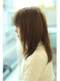ナチュラルソフトミディ　[似合わせカット/センター南駅]