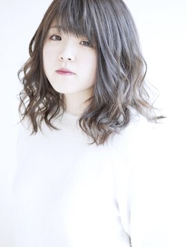 エル バイ ファースト(L by first) 【L by first】エアリーウェーブ×サファイアグレー◎30代40代