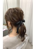 ヘアセット/ナチュラルローポニヘアセット