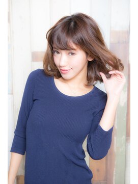 ロッソ(ROSSO) 【ROSSO CHIKA】ひし形大人可愛いクセ毛パーマスタイル