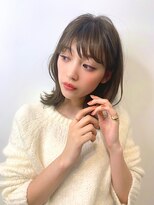 エレノア トーキョー 恵比寿(ELEANOAH TOKYO) 地毛風黒髪×ミディアムレイヤー