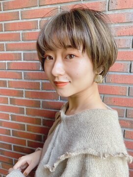 アリエッタ ギンザツー(ARIETTA GINZA2) ふんわりマッシュ【韓国風　GINZA AZABU 】透明感/グレージュ/冬