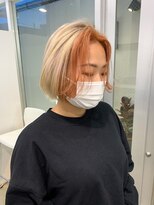 ジーナ オモテサンドウ(XENA)&nbsp;ブロンド×ソフトオレンジ