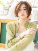 バレイヤージュ抜け感小顔ボブレイヤーa戸田公園20代30代40代
