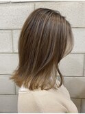 ハイライトカタログ》外国人風カラーしっかり柔らか色。/チヒロ