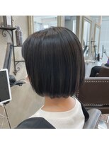 ネコ 稲毛(neco)&nbsp;ミニボブ×インナーカラー【稲毛】