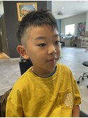 ツーブロック刈り上げ