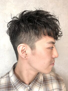 セシルヘアー(CECIL hair) 刈り上げパーマ メンズショートパーマ エッジパーマ 下北沢