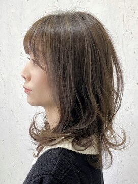 ザヘアメイクシェア(THE -HAIR MAKE SHARE-) 脱ぺたんこ。ゆるハネの春ヘア