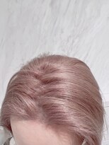 リー 京橋(Lee) 店長今里☆ロングからバッサリボブにしてホワイトピンク☆