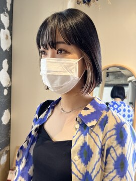 エディ(eddie) 【eddie】イヤリングカラーとミニボブ