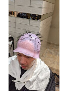 エルゴ 川崎西口(ergo) ハイライトメッシュキャップブリーチ