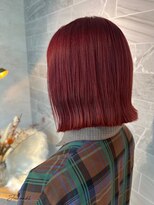 ジル アンク(Jill ankh)&nbsp;《Jillankh 姫路駅前》ピンクバイオレット　ブリーチあり　ボブ