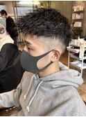 フェードツイストパーマ