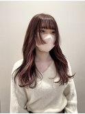 ピンク×ピンクブラウン