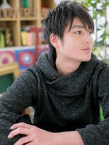 カバーヘア ブリス 北浦和(COVER HAIR bliss)&nbsp;ビジカジ黒髪イケメンサイドグラデーションm2北浦和20代30代40代