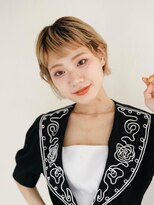 ジュール 大分(Joule)&nbsp;ミディアムヘア/斜めバング/グレージュカラー/大分駅