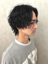 マアムジー 笹塚店(ma'am Zee) 【ma'am Zee篠原】センターパート×波巻きスパイラルパーマ