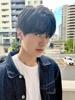 ガーデン オオタカノモリ(garden otakanomori)&nbsp;スーツ短髪ツーブロック束感モテる黒髪シークレットパーマ流行