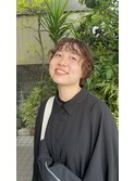 ショートのプードルパーマ