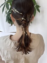 ヒビ(HIBI)&nbsp;タイトヘアアレンジ