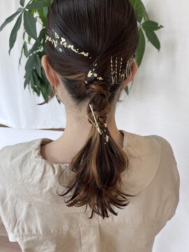 ヒビ(HIBI) タイトヘアアレンジ