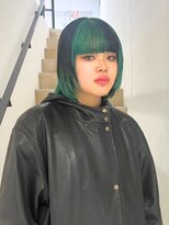 バズ(BUZZ) ウルフボブ/ツートンデザインカラー