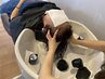 カット+カラー+炭酸ヘッドスパ　　￥11500～