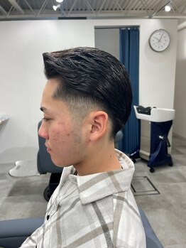 エムズ(M's)の写真/清潔感のあるスタイルで第一印象◎さわやかな印象で好感度UP！スタイリング次第でONもOFFもキマる◎