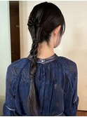 【徳岡】モードヘア/ヘアセット/ロングヘアセット/卒業式ヘア