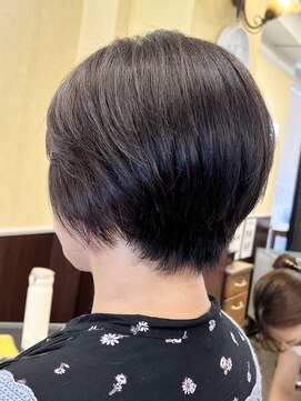 アントワープトーキョー(antwerp TOKYO) 40代50代大人くびれショートカット髪質改善白髪染めハイライト